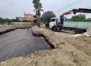 hormigón limpieza chalet